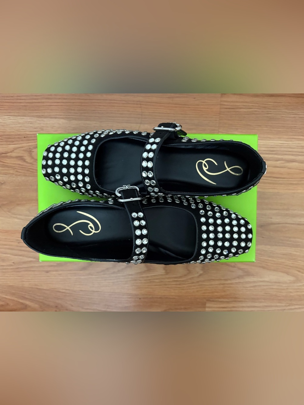 Sam Edelman Gem Buckle Ballet Flats - Picture 4 of 5